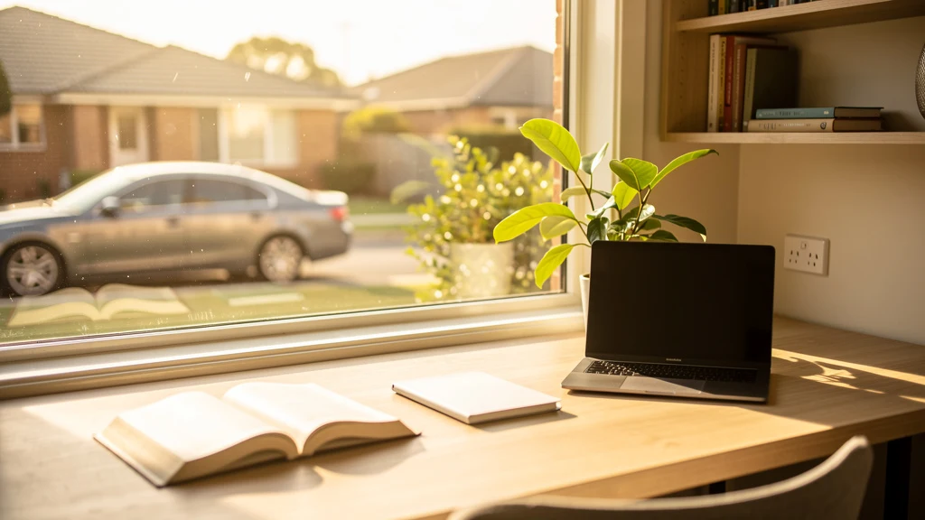 Warm study setup with books and a laptop, representing private tutoring in finding-a