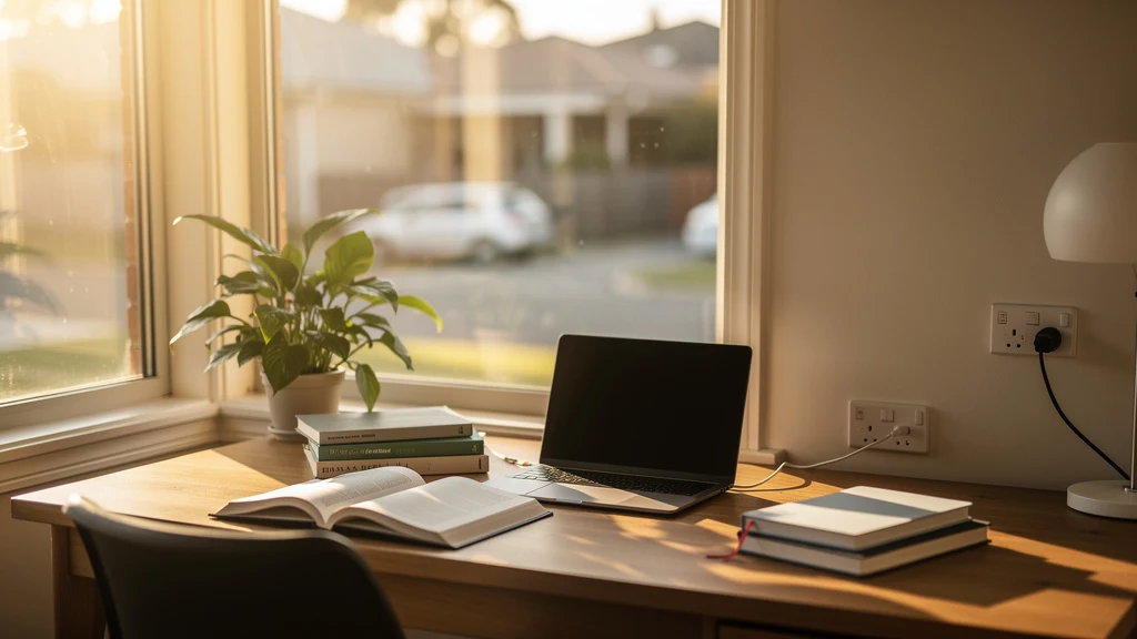 Warm study setup with books and a laptop, representing private tutoring in find